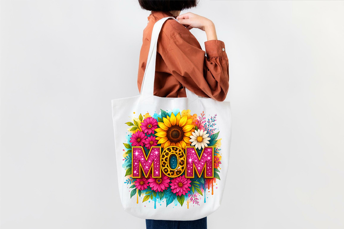 Floral Mama Png Mom Sublimation, a Graphic by designcity5 (Photo 4 of 4)