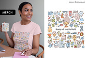 Skin Care. Cosmetology Vector Set, a Marketing Template by Kudryashka (Thumbnail 10 of 19)