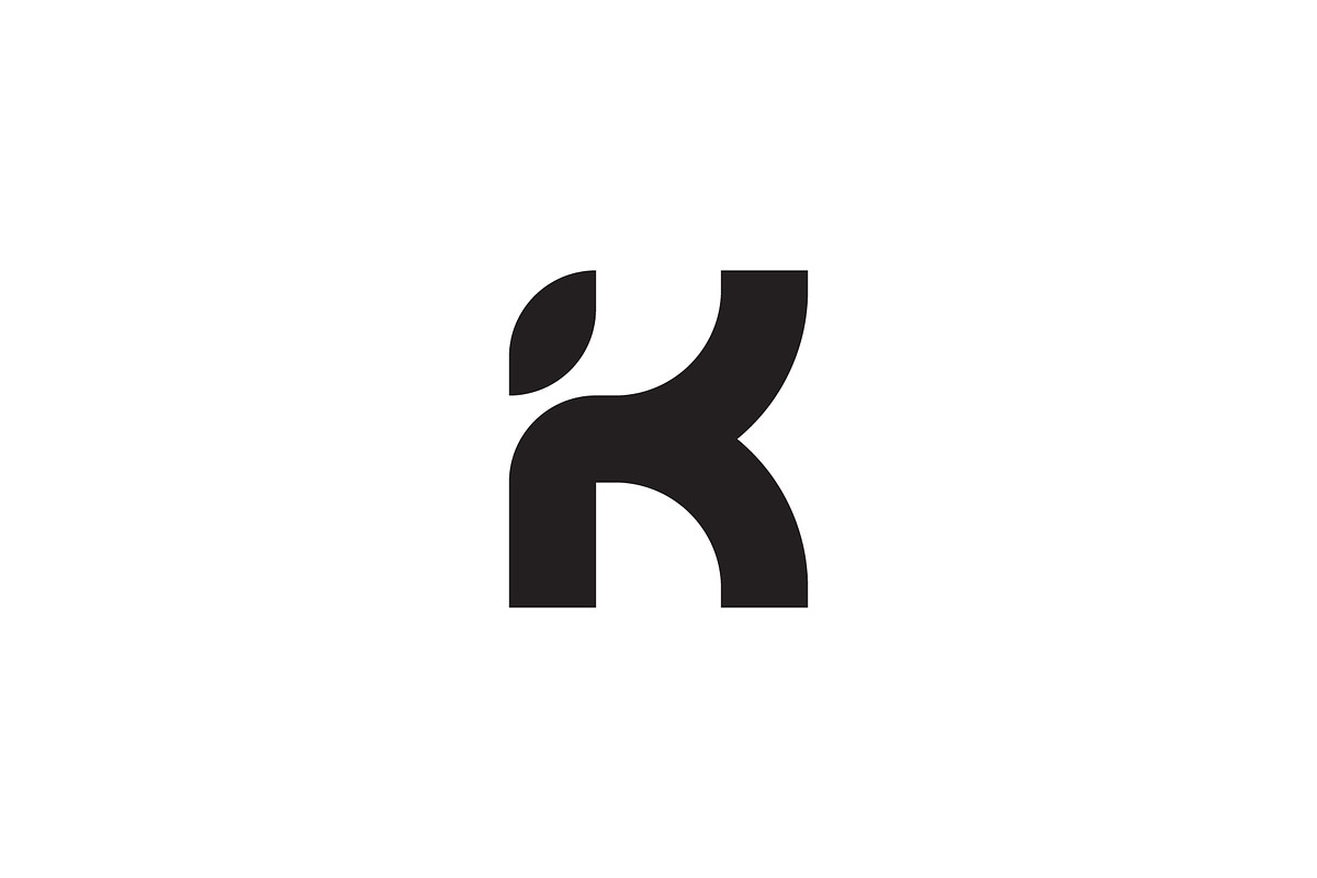 Letter K Leaf Logo, a Branding & Logo Template by Abir Hossain Waffi (Photo 3 of 4)