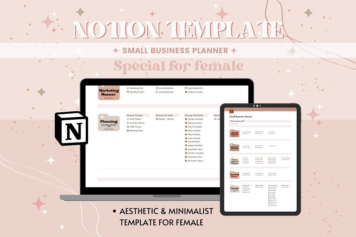 Notion Small Business Planner Template