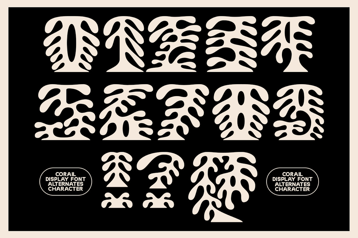 Corail Display Font - Tropics Font, a Sans Serif Font by Prioritype Co (Photo 10 of 11)