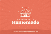 Malibu Fancy Vintage Font, a Serif Font by Sensatype (Thumbnail 9 of 15)