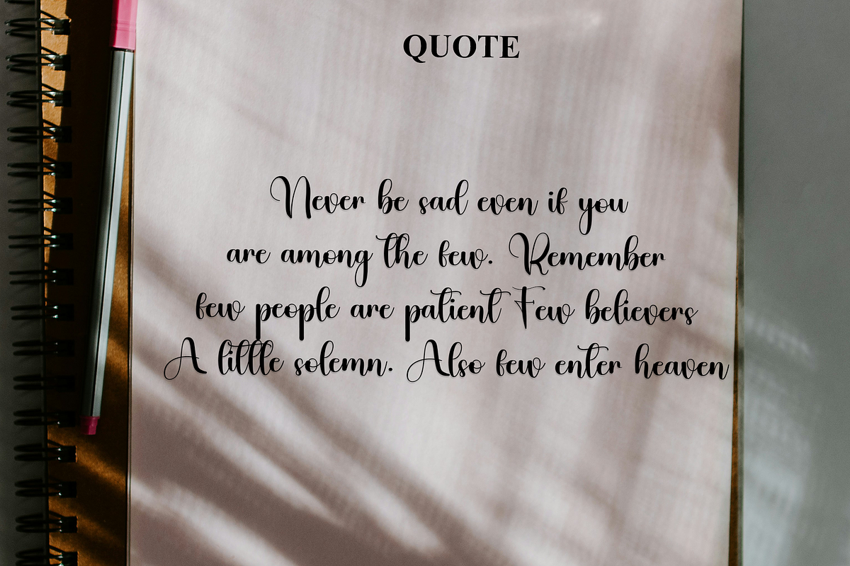Bluey, a Handwritten Font by InermediaSTUDIO (Photo 6 of 7)