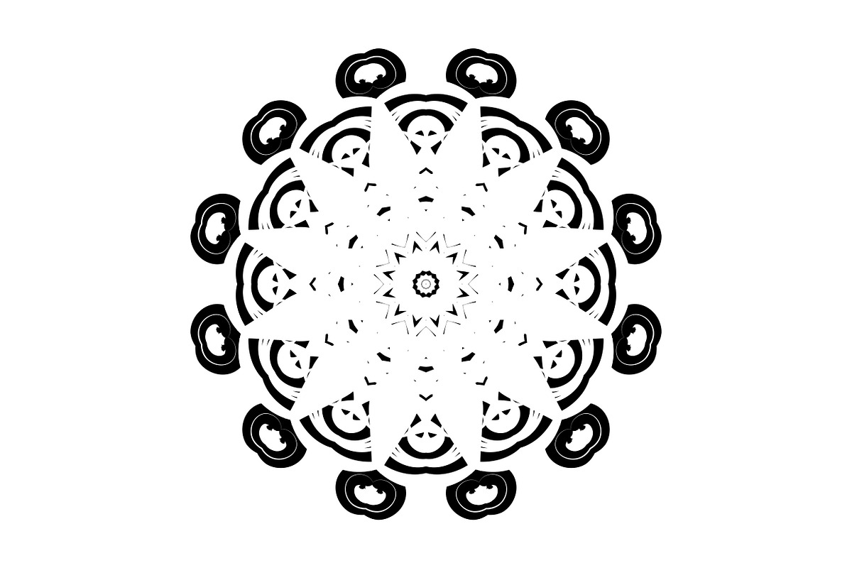 High Quality Mandala Clipart Bundle, a Decorative Illustration by NJ Himel (Photo 41 of 103)