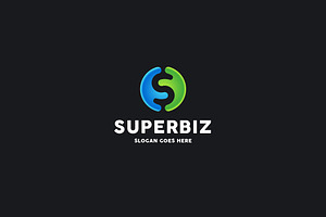 Superbiz • Letter S Logo Template