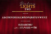 Broadway Lights | Duo Font., a Script Font by Red Ink (Thumbnail 11 of 12)