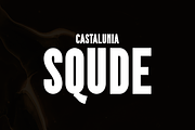 Squde Castalunia, a Sans Serif Font by Monoletter Studio (Thumbnail 1 of 4)