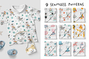 BIG KIDS BUNDLE - Graphic & patterns, a Graphic by Murvin (Thumbnail 8 of 19)