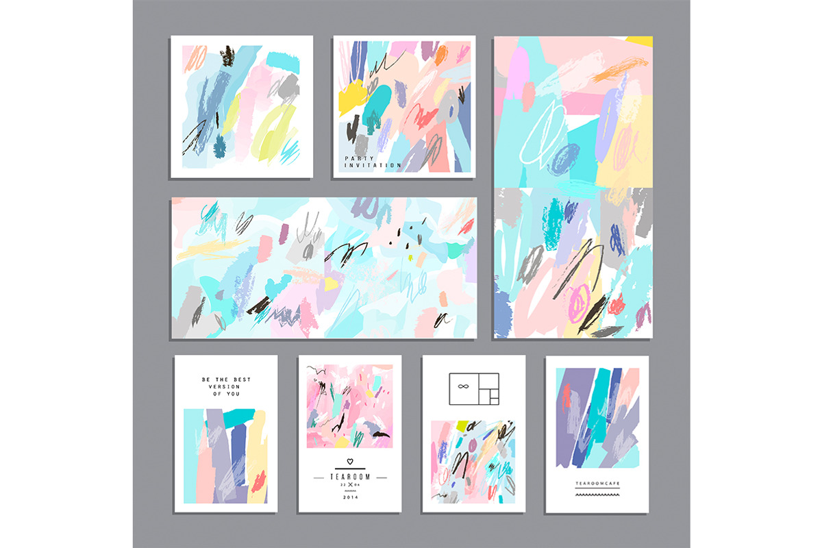 Abstractionism, a Stationery Template by Lera Efremova (Photo 6 of 7)