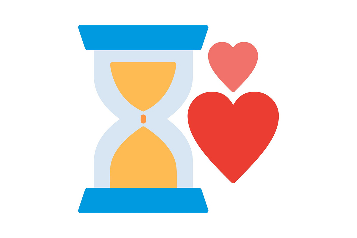 Sand clock Flat Icon, a Duotone Icon by Pexelpy (Photo 1 of 2)