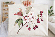 Watercolor Burgundy Dark Academia, an Illustration by designcity5 (Thumbnail 4 of 5)