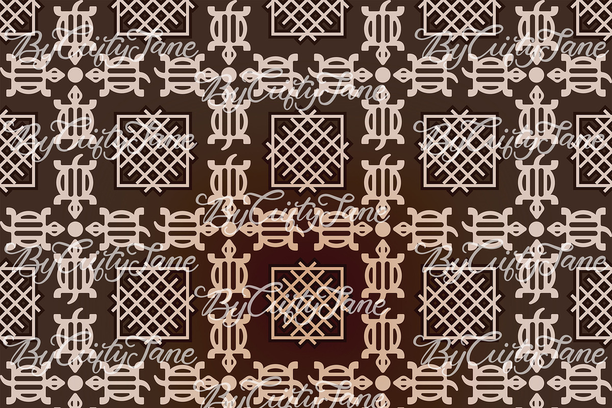 Adinkra DENKYEM Pattern, a Pattern Graphic by ByGiftyJane (Photo 7 of 11)