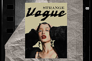 Fragile Ego Pixel Art Glitch Script, a Script Font by Struvictory.art (Thumbnail 3 of 9)