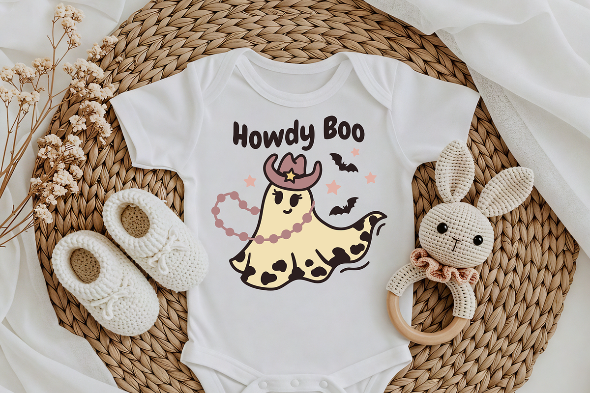 Cowgirl Ghost SVG Western Howdy Boo, an Object Graphic by TanchaArt (Photo 3 of 9)
