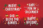Christmas Shaky a Bouncy Display Fo, a Sans Serif Font by Blankids Studio (Thumbnail 3 of 7)