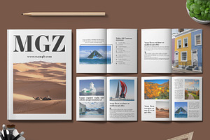 Magazine Design Template