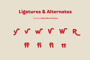 Retro Brunch Sans - Rounded Display, a Sans Serif Font by Studio Moara (Thumbnail 2 of 8)