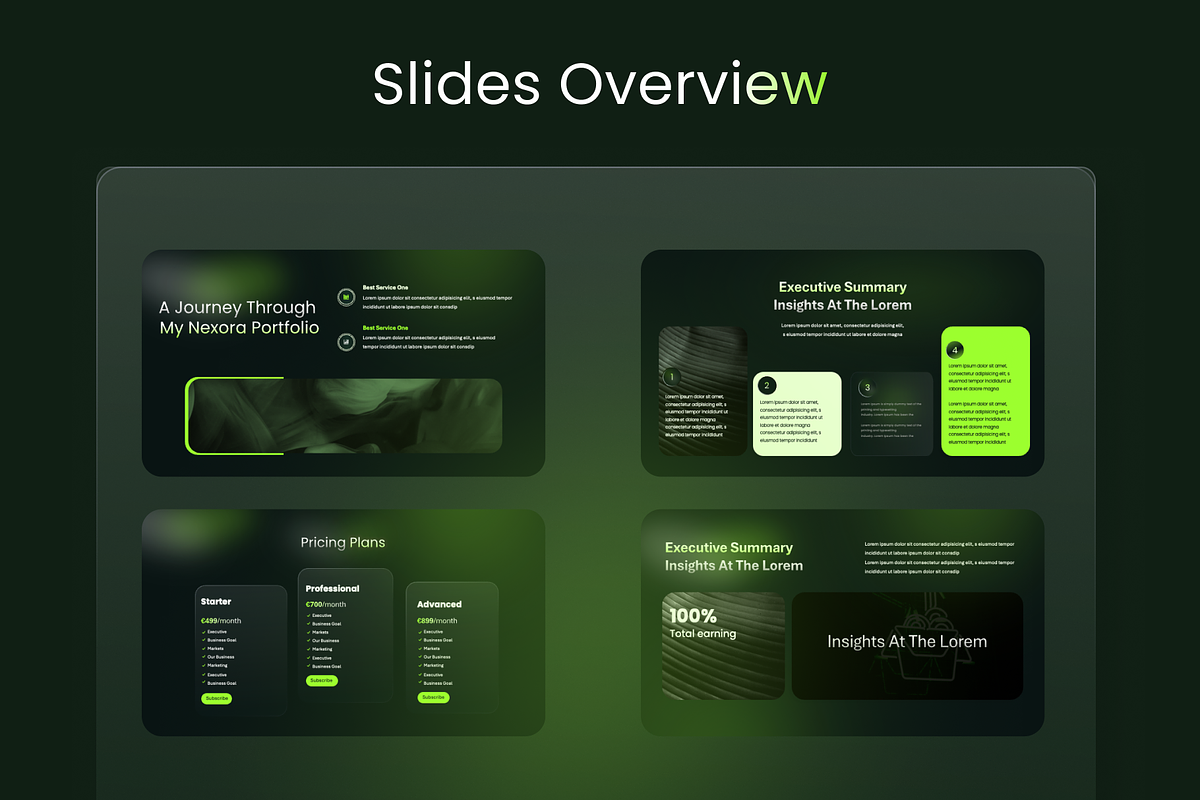 Nexor - Modern Tech & Business PPT, a Presentation Template by Premast (Photo 3 of 6)