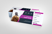 Modern Event Ticket, an Invitation Template by White Graphic (Thumbnail 1 of 6)