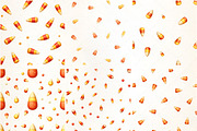 Halloween Candy Corn Pattern Clipart, an Illustration by CrexoraLab (Thumbnail 3 of 5)
