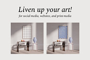 Frame Mockup Bundle NOAH, a Print Template by Bonumo (Thumbnail 7 of 13)
