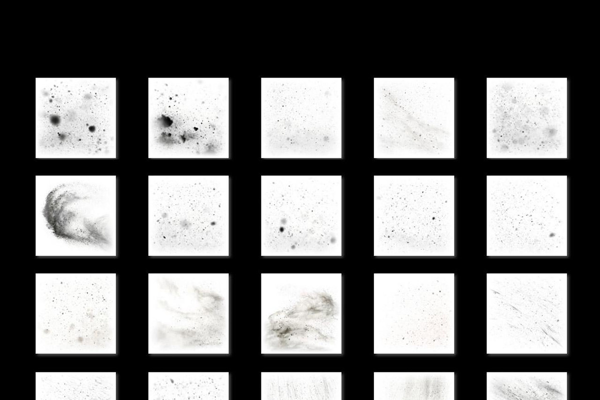 20 Snowfall Photoshop Brushes ABR, a Brush Add-On by Walllow Creatives (Photo 6 of 7)