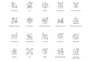 88 Smart Technology Line Icons, an Outline Icon by Flat Icons (Thumbnail 3 of 6)