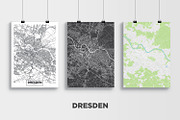 5 maps of Germany cities set 2, an Education Illustration by MaximGertsen (Thumbnail 6 of 9)