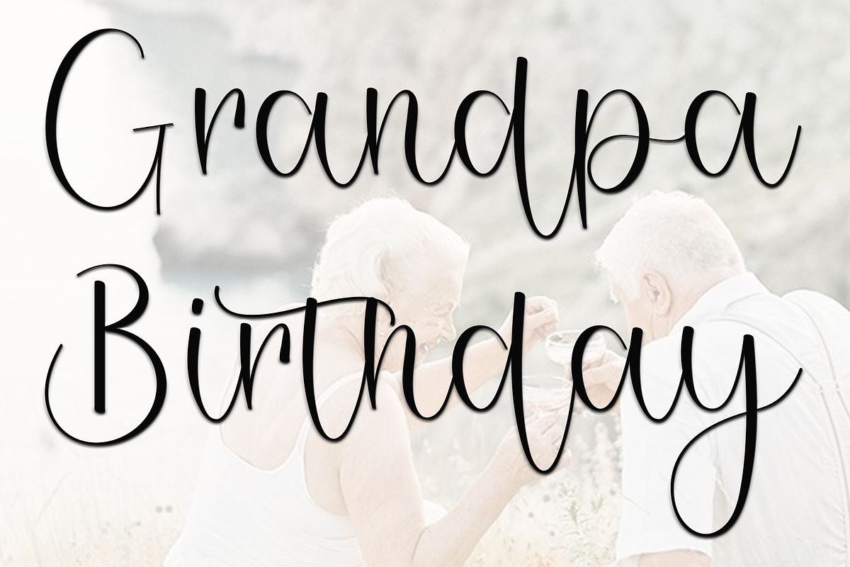 Vintage Christmas, a Handwritten Font by FreshTypeINK (Photo 5 of 8)