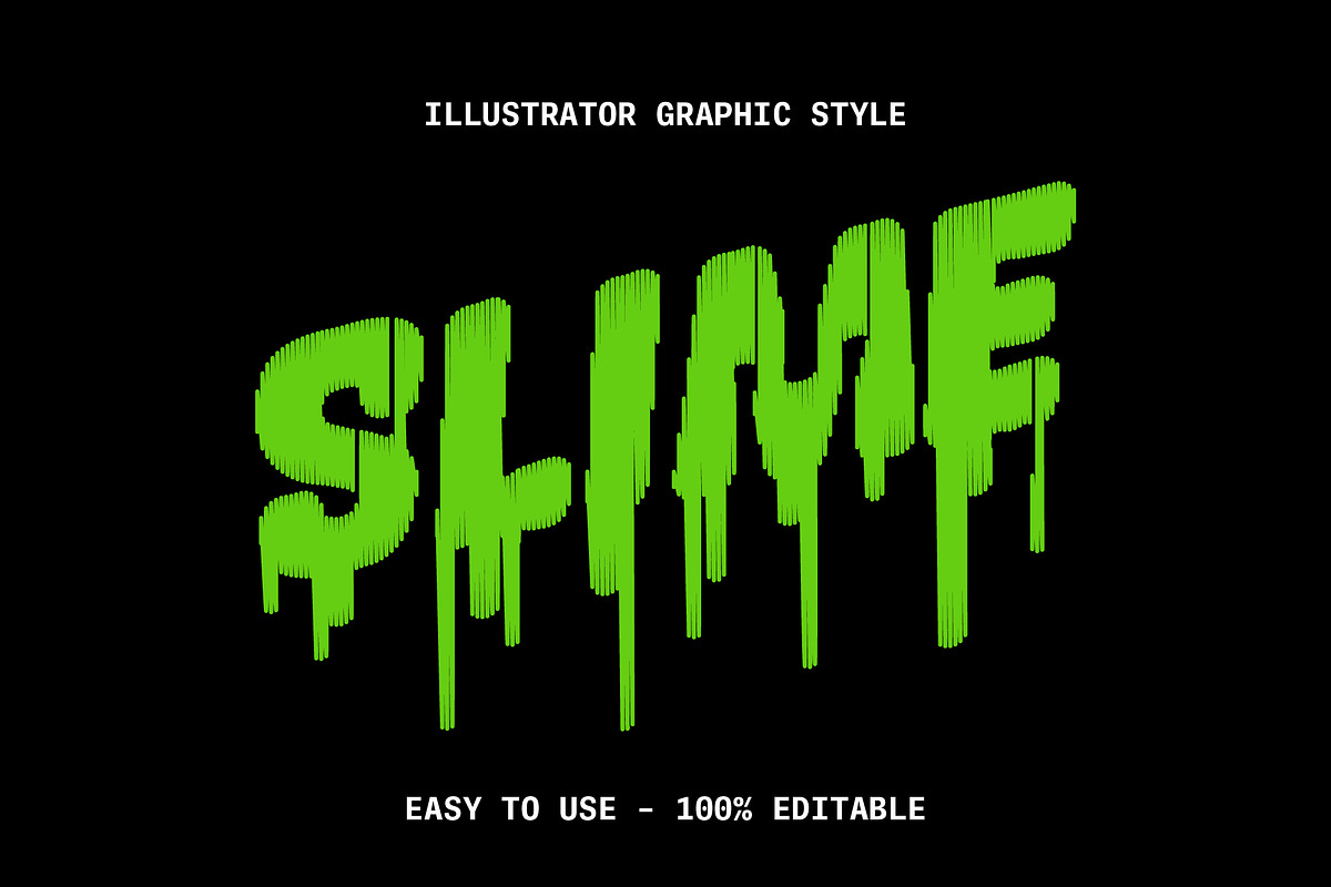 Slime Drip Text Effect