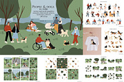 Summer in park illustration bundle, a Person Illustration by LyubovZaytseva (Thumbnail 8 of 9)