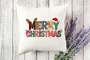 Merry Christmas sublimation PNG, an Illustration by Designking (Thumbnail 3 of 4)