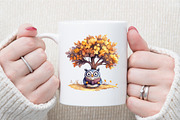 Autumn,Fall Animals Clipart, an Illustration by Sublimation Artist (Thumbnail 5 of 6)