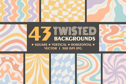 Vector Twisted Backgrounds Pack