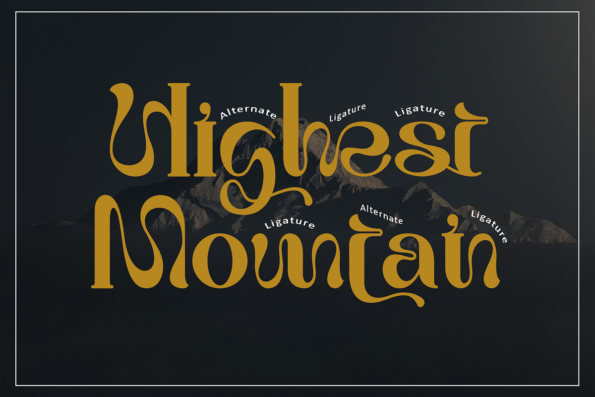Great Warrior, a Serif Font by Letterara (Photo 2 of 9)