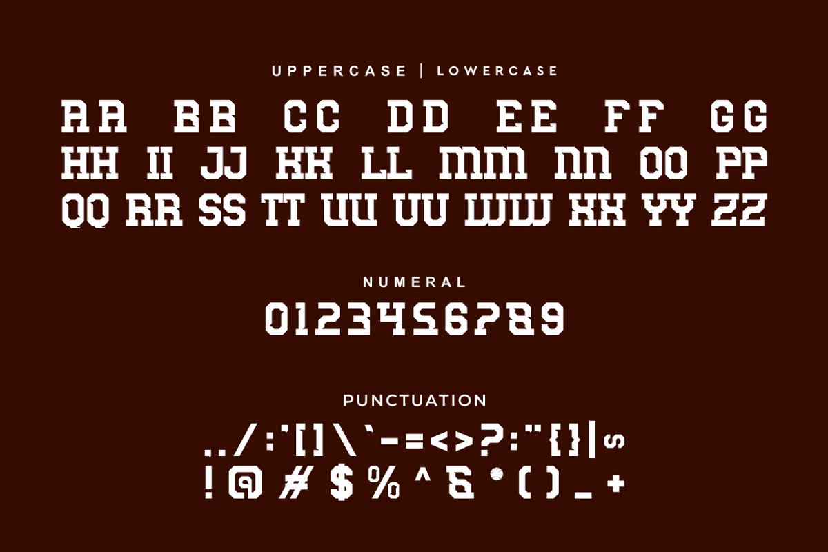Chaboon - Slab Sport Font, a Slab Serif Font by Iqsiart Studio (Photo 5 of 7)