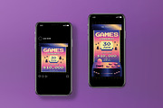 Video Game Tournament Flyer Set, a Flyer Template by graphicook (Thumbnail 3 of 3)
