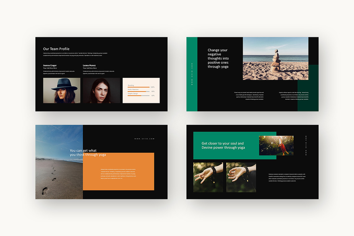 Svio : Mindful Living Google Slides, a Presentation Template by Punkl Camp (Photo 13 of 16)