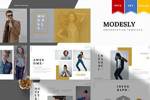 Modesly Presentation Template