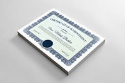 Certificate Word | PSD | AI, a Stationery Template by Curve Design (Thumbnail 3 of 6)