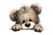 Cute Animals Lying Down Clipart, an Illustration by Craft Nest (Thumbnail 10 of 11)