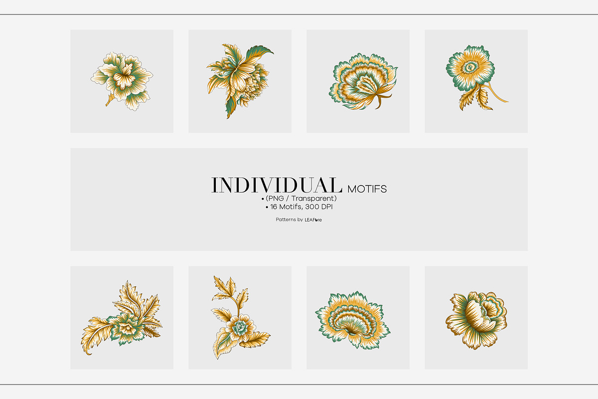 Imperial Ornate Luxury Prints, a Pattern Graphic by LEAFure (Photo 7 of 11)