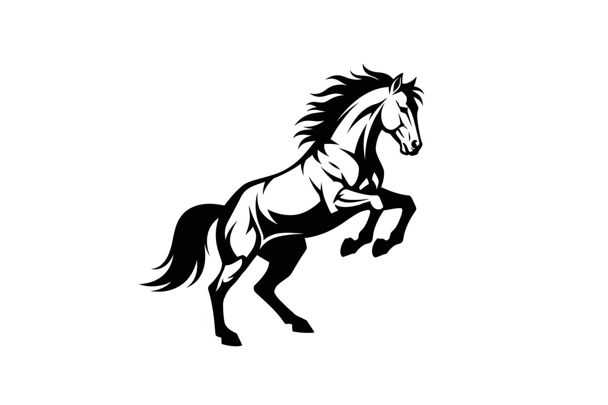 Black Horse Silhouette Bundle, an Illustration by jahid234 (Photo 4 of 31)