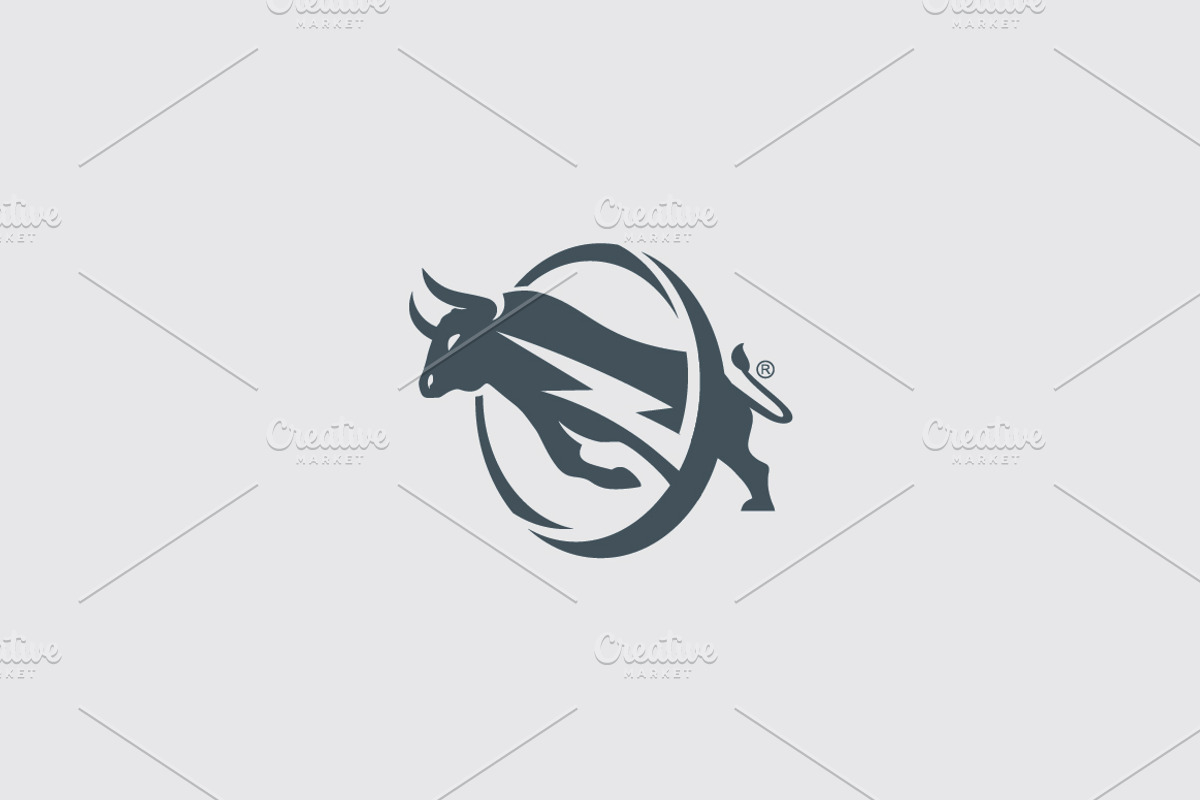 Electric Bull logo, a Graphic by arace