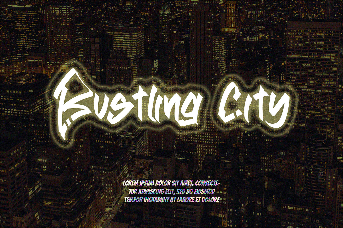 Rattenca - Graffiti Font, a Script Font by NTC Graphic (Photo 7 of 9)