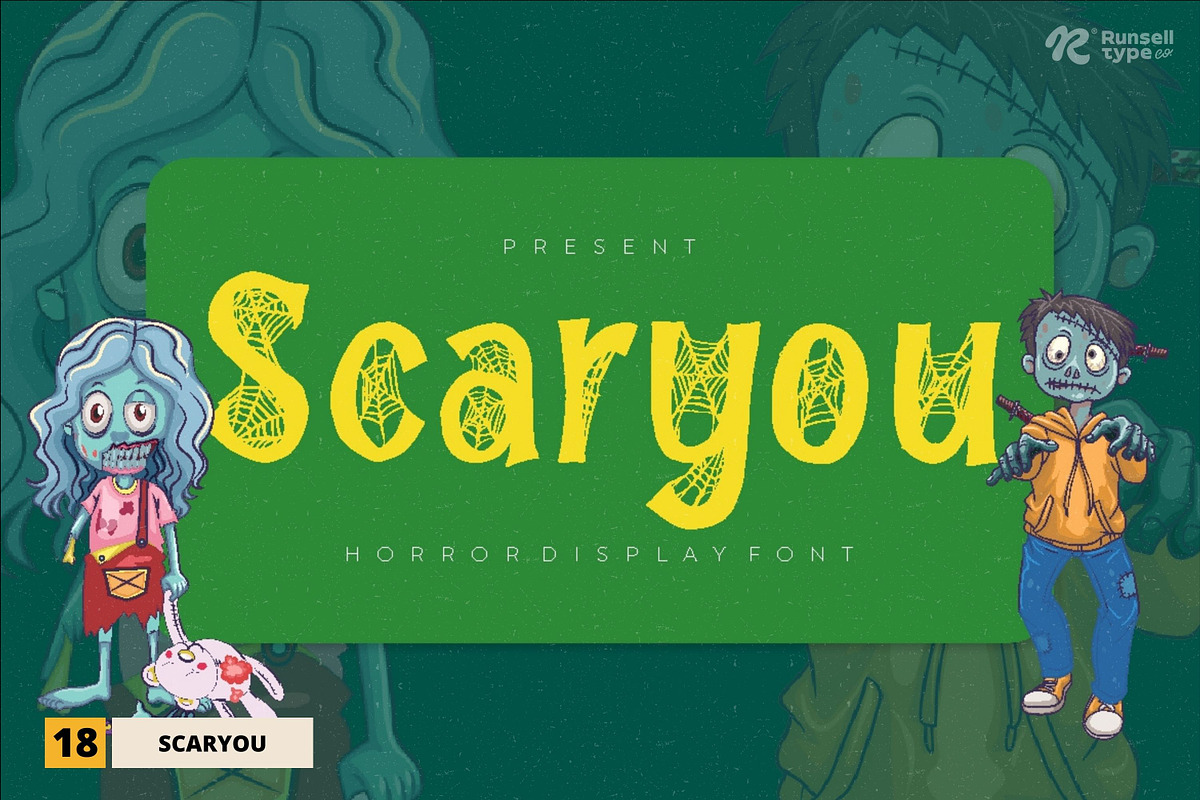 The Best Halloween Font Bundle, a Font by Runsell Studio (Photo 39 of 74)
