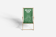 Beach Chair Mockup, a Product Mockup by Indah (Thumbnail 2 of 6)