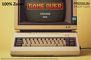 Vintage Computer Mockup, a Mac Mockup by mock-ups (Thumbnail 4 of 7)