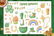 Gnome St. Patrick's Day, an Illustration by Yuliya Art (Thumbnail 6 of 6)