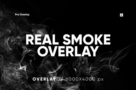 30 Real Smoke Overlays, a Texture Graphic by CCPreset